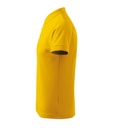 Koszulka polo męska - żółty - e