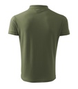 Koszulka polo męska - khaki - b