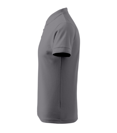 Koszulka polo męska - stalowy - e