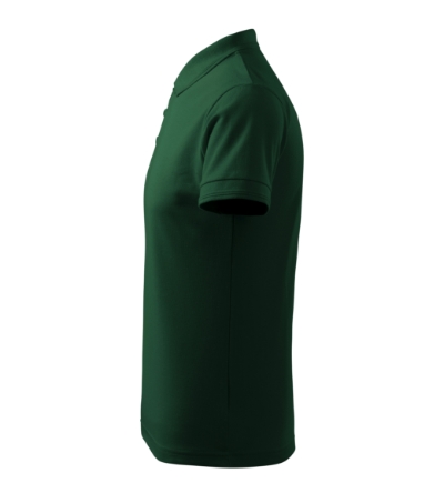 Koszulka polo męska - dark green - e