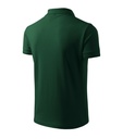 Koszulka polo męska - dark green - d