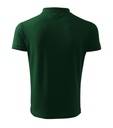 Koszulka polo męska - dark green - b