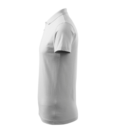 Koszulka polo męska - biały - e