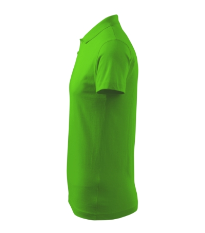 Koszulka polo męska - green apple - e