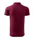 Koszulka polo męska - garnet - B