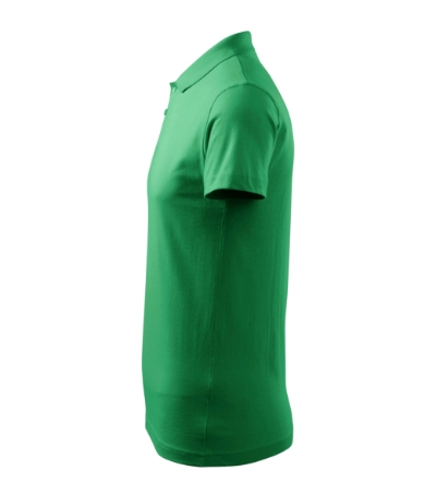 Koszulka polo męska - zieleń trawy - e