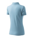 Koszulka polo damska - błękitny - dv