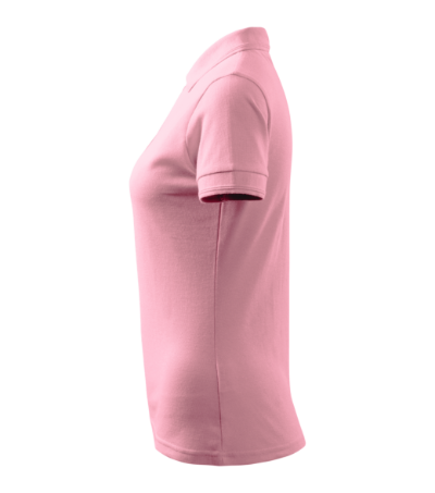 Koszulka polo damska - różowy - e