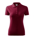 Koszulka polo damska - garnet - A