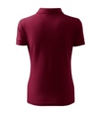 Koszulka polo damska - garnet - B