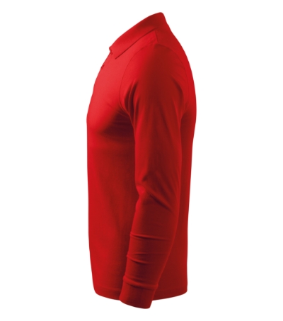 Koszulka polo męska - czerwony - e