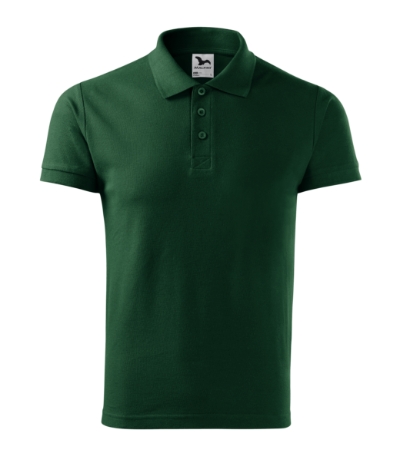 Koszulka polo męska - dark green - a