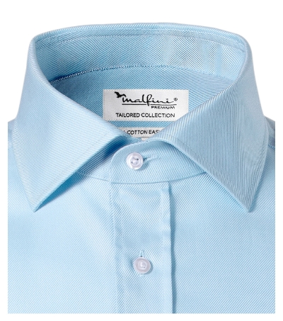 Koszula damska - slant blue/white - h