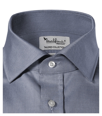 Koszula męska - storm gray melange - i