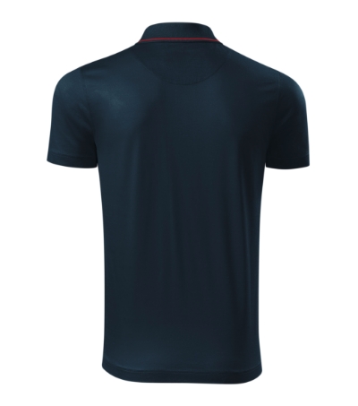 Koszulka polo męska - granatowy - b