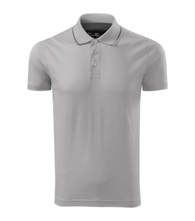 Koszulka polo męska - silver gray - a
