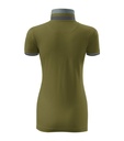 Koszulka polo damska - zieleń avocado - B