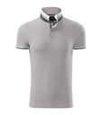 Koszulka polo męska - silver gray - a