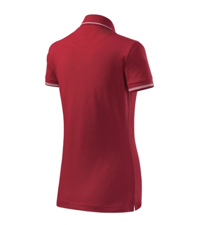 Koszulka polo damska - formula red - d