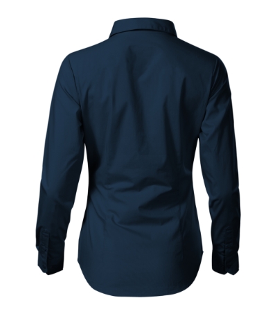 Koszula damska - granatowy - B_view