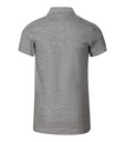 Koszulka polo dziecięca - ciemnoszary melanż - b