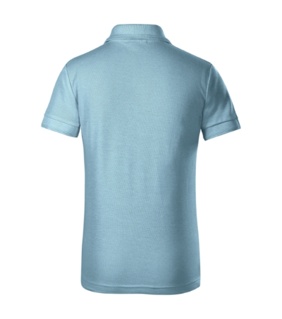 Koszulka polo dziecięca - błękitny - bv