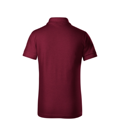Koszulka polo dziecięca - garnet - B