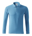 Koszulka polo męska - lazurowy - av