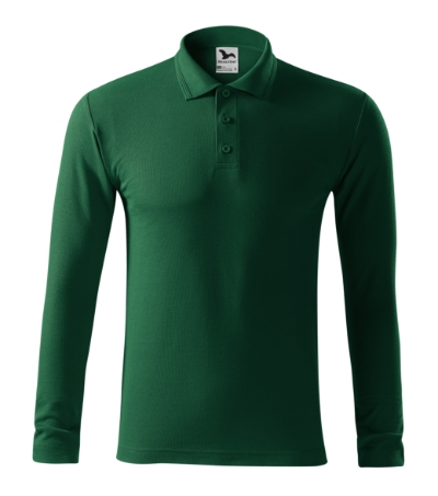 Koszulka polo męska - dark green - A