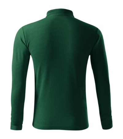 Koszulka polo męska - dark green - B