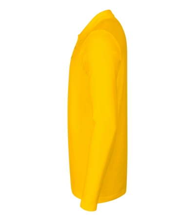 Koszulka polo męska - żółty - E