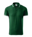 Koszulka polo męska - dark green - a