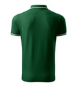 Koszulka polo męska - dark green - b