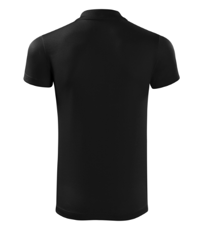 Koszulka polo unisex - czarny - b