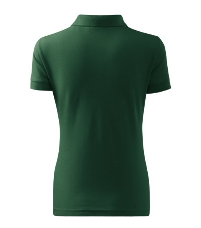 Koszulka polo damska - dark green - B