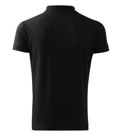 Koszulka polo męska - czarny - b