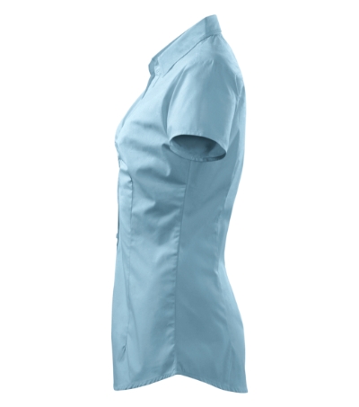 Koszula damska - błękitny - ev