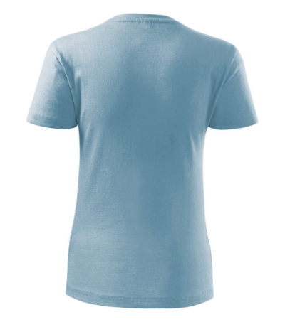 Koszulka damska - błękitny - bv