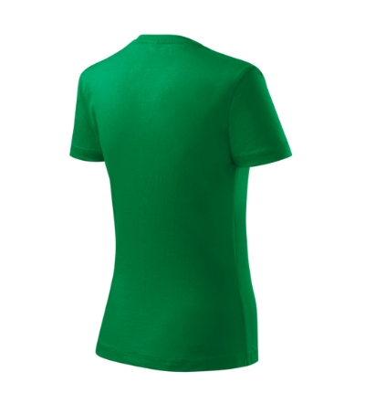 Koszulka damska - zieleń trawy - D