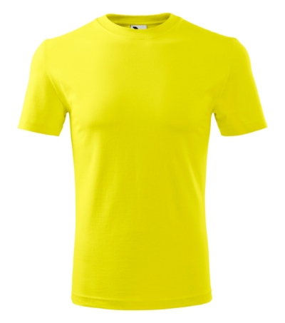 Koszulka męska - cytrynowy - a