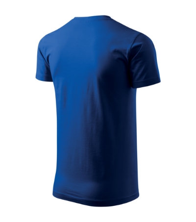 Koszulka męska - chabrowy - d