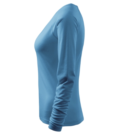 Koszulka damska - lazurowy - e_view