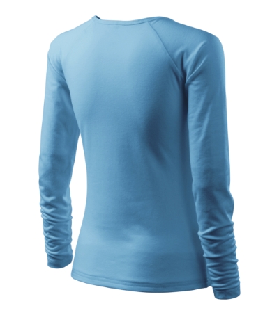 Koszulka damska - lazurowy - d_view