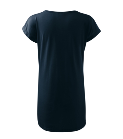 Koszulka/sukienka damska - granatowy - b