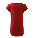 Koszulka/sukienka damska - czerwony - b