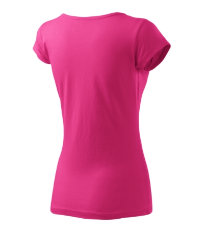 Koszulka damska - czerwień purpurowa - d