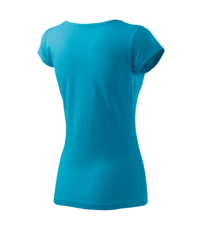 Koszulka damska - turkus - d
