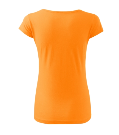 Koszulka damska - mandarynkowy - b