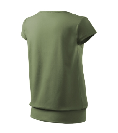 Koszulka damska - khaki - D