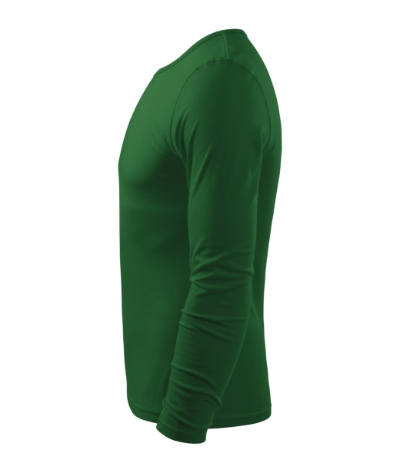 Koszulka męska - zieleń butelkowa - e